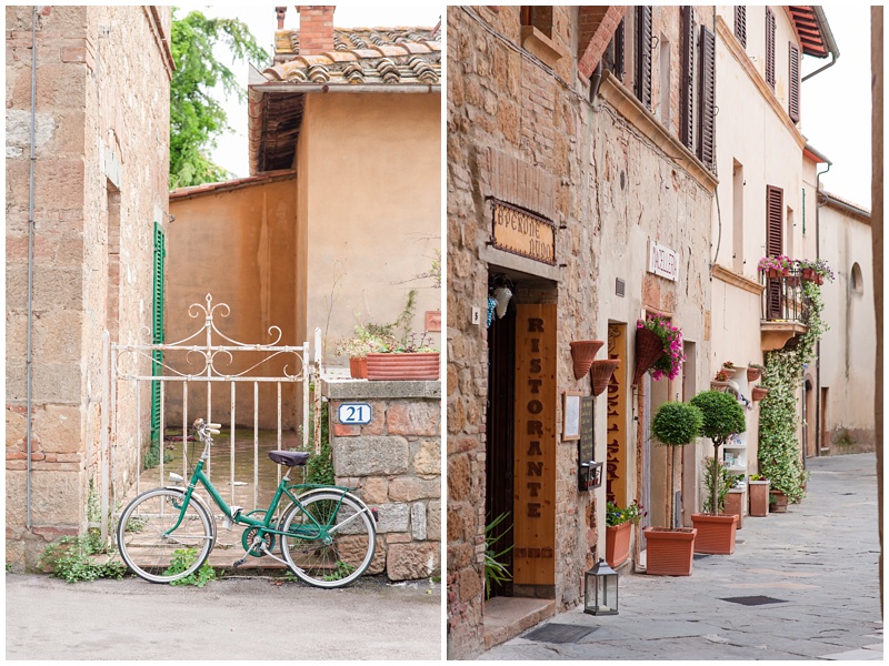 montalcino italy streets