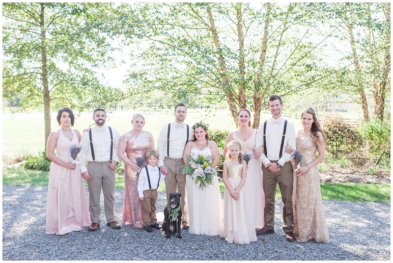 morning glory farm bridal party