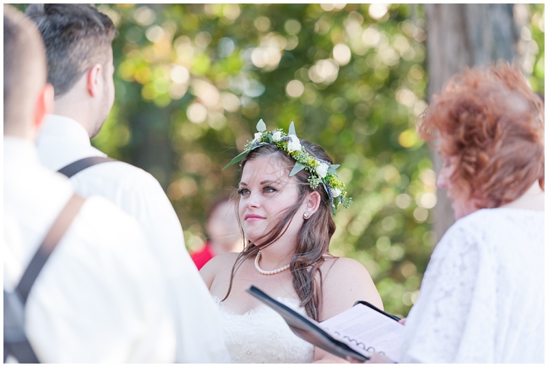 bride's face ceremony